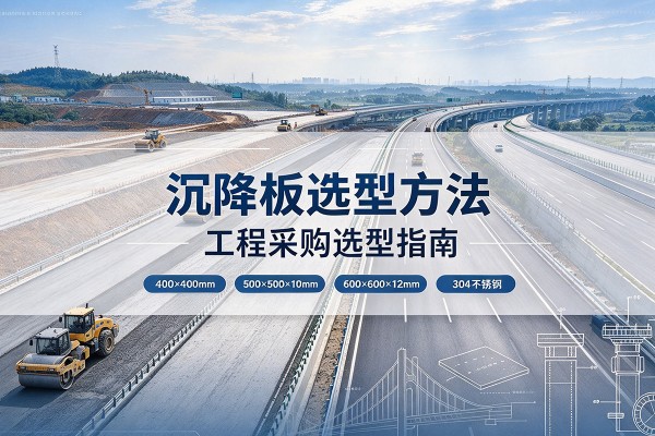 香河沉降板选择方法