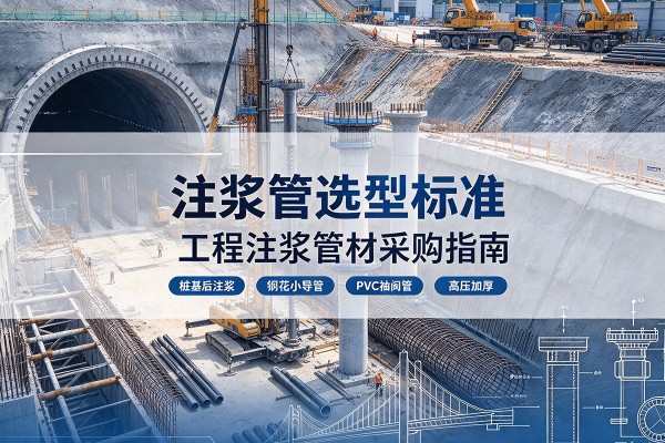 香河注浆管选型标准