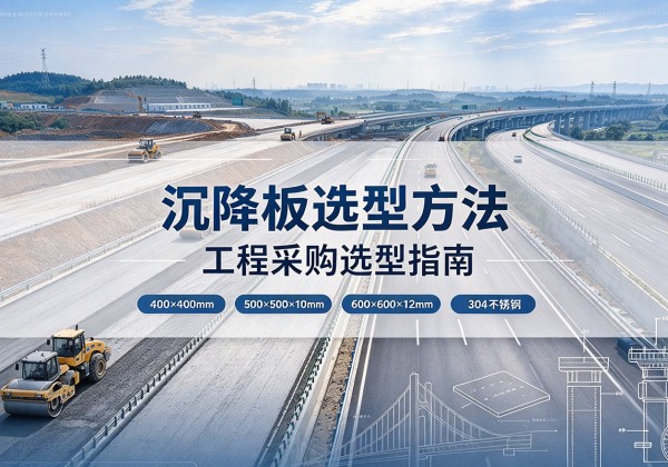 香河沉降板选择方法