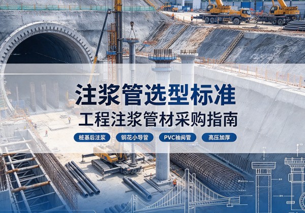 香河注浆管选型标准